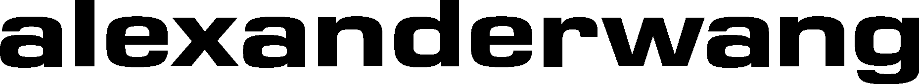 Alexander Wang Simple Logo Vector Logo